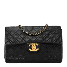 Load image into Gallery viewer, Chanel Vintage Maxi Jumbo Classic Lambskin Single Flap