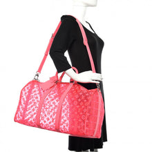 Load image into Gallery viewer, Louis Vuitton Monogram Fluo See Through Keepall Bandouliere 50 Rose