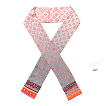 Load image into Gallery viewer, Louis Vuitton Silk Monogram Map Bandeau Pink