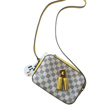 Load image into Gallery viewer, Louis Vuitton Yellow Damier Azur Saintonge
