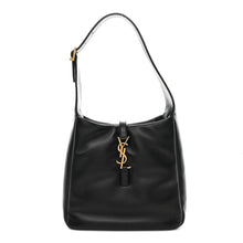 Load image into Gallery viewer, Saint Laurent Le 5 A 7 Black Leather Shoulder Bag