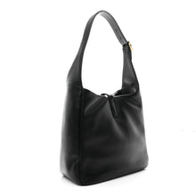 Load image into Gallery viewer, Saint Laurent Le 5 A 7 Black Leather Shoulder Bag