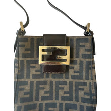 Load image into Gallery viewer, Fendi Rectangle Shape Vertical Zucca Baguette