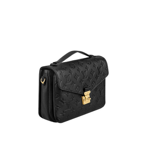 Louis Vuitton, Bags, Louis Vuitton Pochette Metis Empreinte Noir Euc