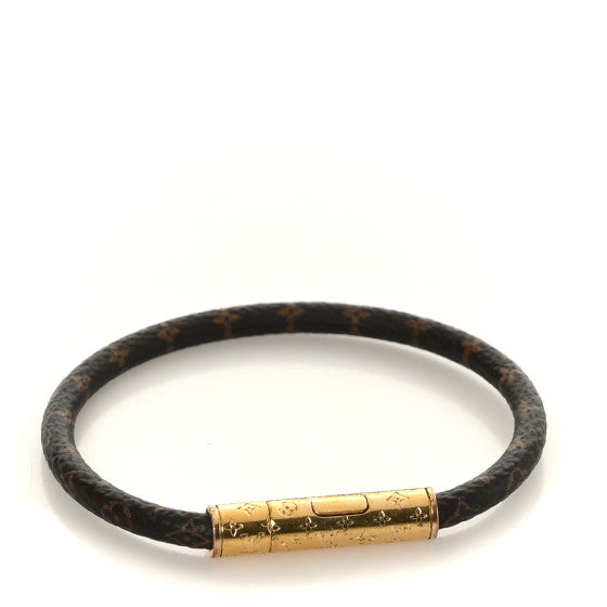 Louis Vuitton Monogram Canvas Confidential Bracelet (SHF-KanG4l)