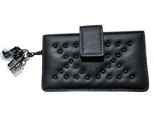Load image into Gallery viewer, Dior Ultra-Matte Black Studded Card Holder