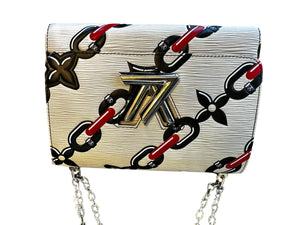Louis Vuitton Twist MM Chain Shoulder Bag