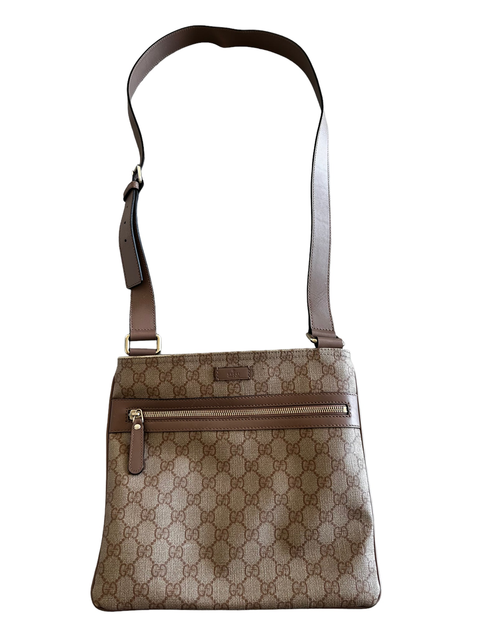 Gucci Logo Messenger Bag Release
