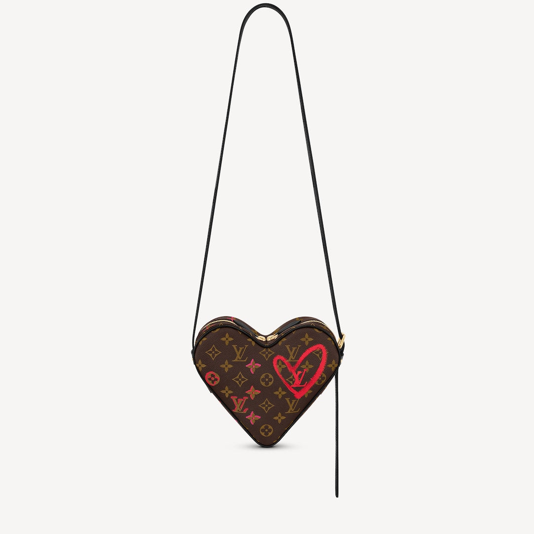Louis Vuitton Limited Edition Sac Coeur Heart Crossbody – The Bag