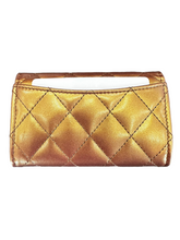 Load image into Gallery viewer, Chanel Iridescent Rose Gold Card Holder