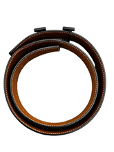 Load image into Gallery viewer, Hermes H Belt Buckle &amp; Reversible Leather Belt 32 mm