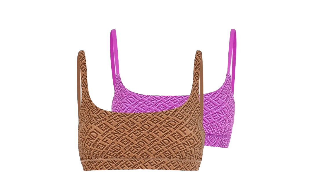 Fendi x Skims 2 Pack Bralettes - Bijoux Bag Spa & Consignment