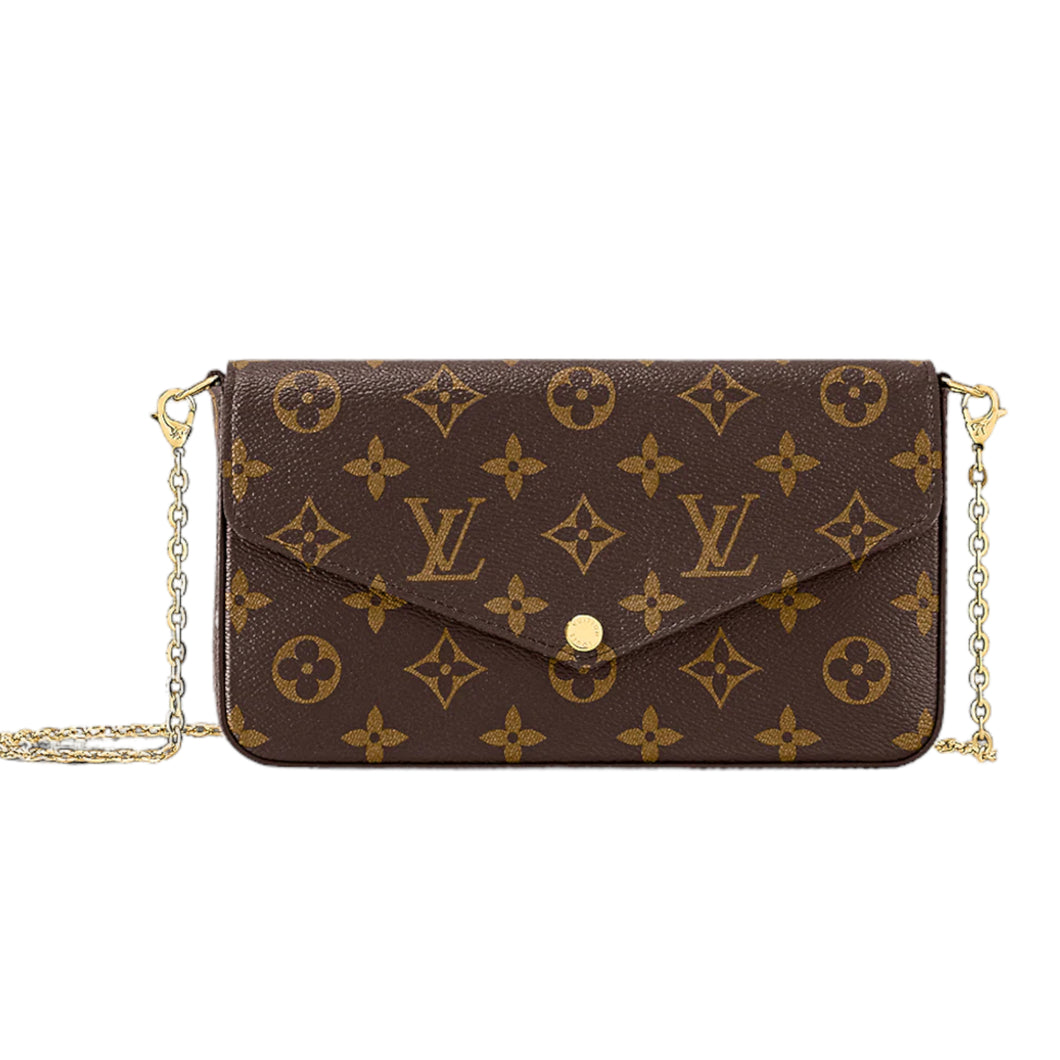 Louis Vuitton Felicie Pochette Monogram Empreinte Crossbody Bag