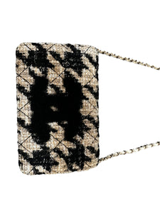 Chanel Tweed Crossbody Wallet on Chain