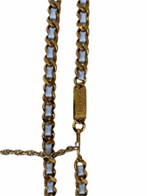 Load image into Gallery viewer, Chanel Vintage Chain &amp; Calfskin Belt