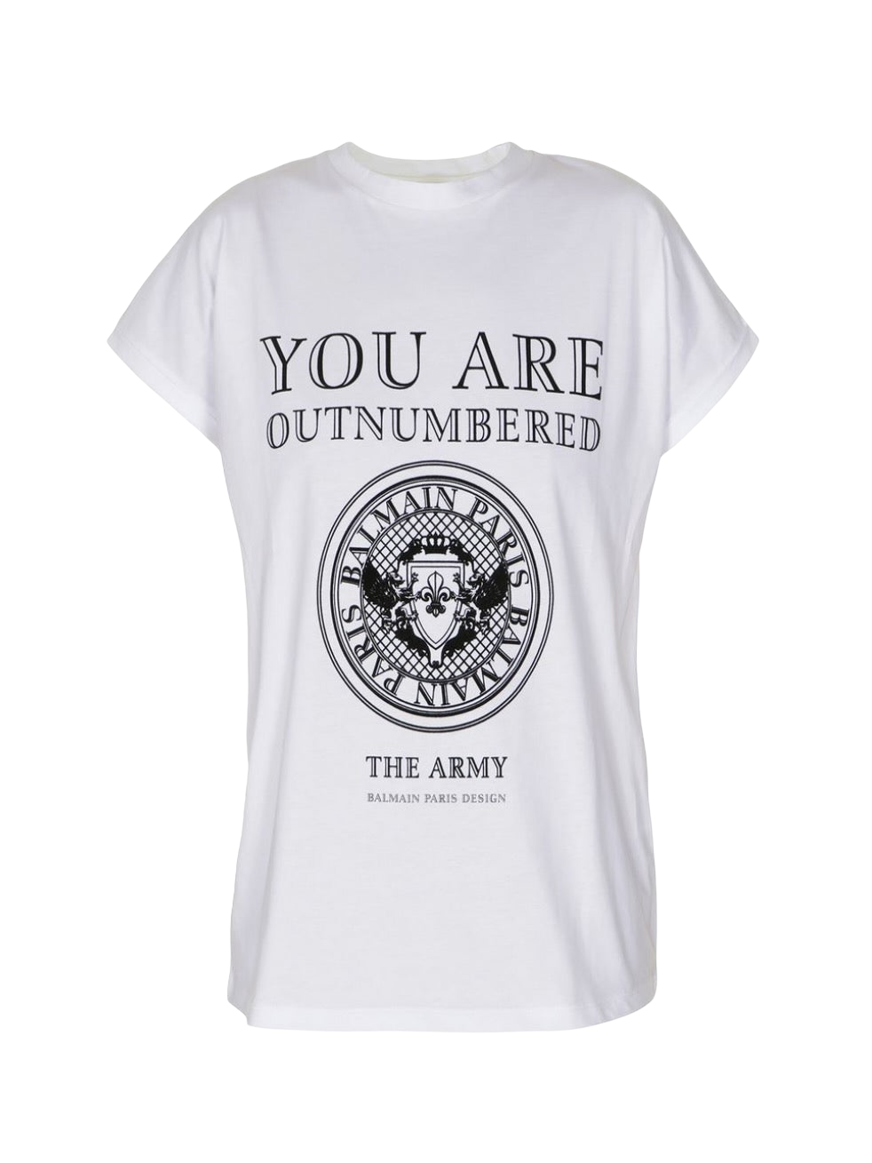 Balmain “You are Outnumbered” Graphic Tee