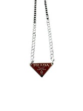 Load image into Gallery viewer, Upcycled Prada Necklace
