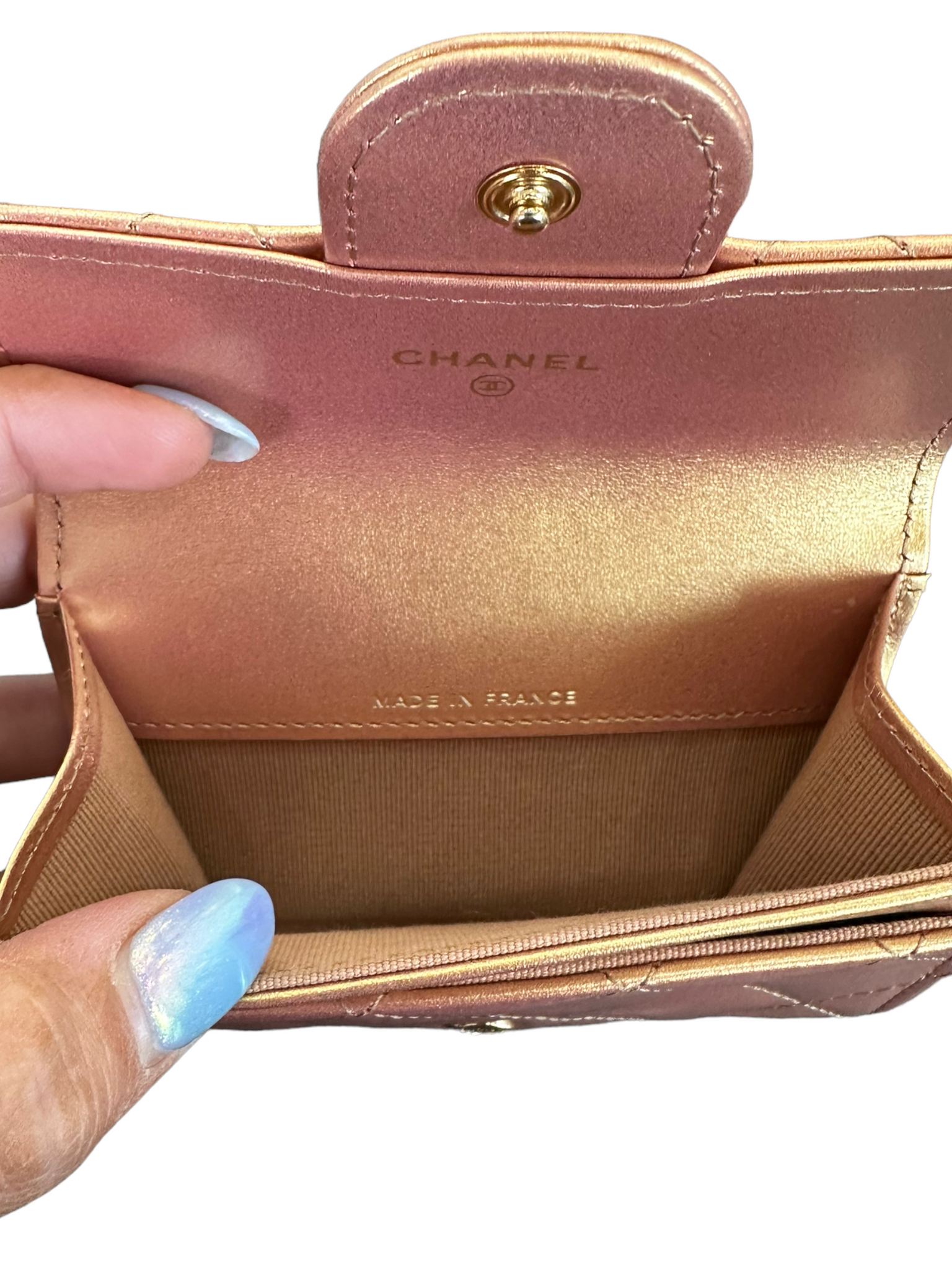 chanel long flap wallet new