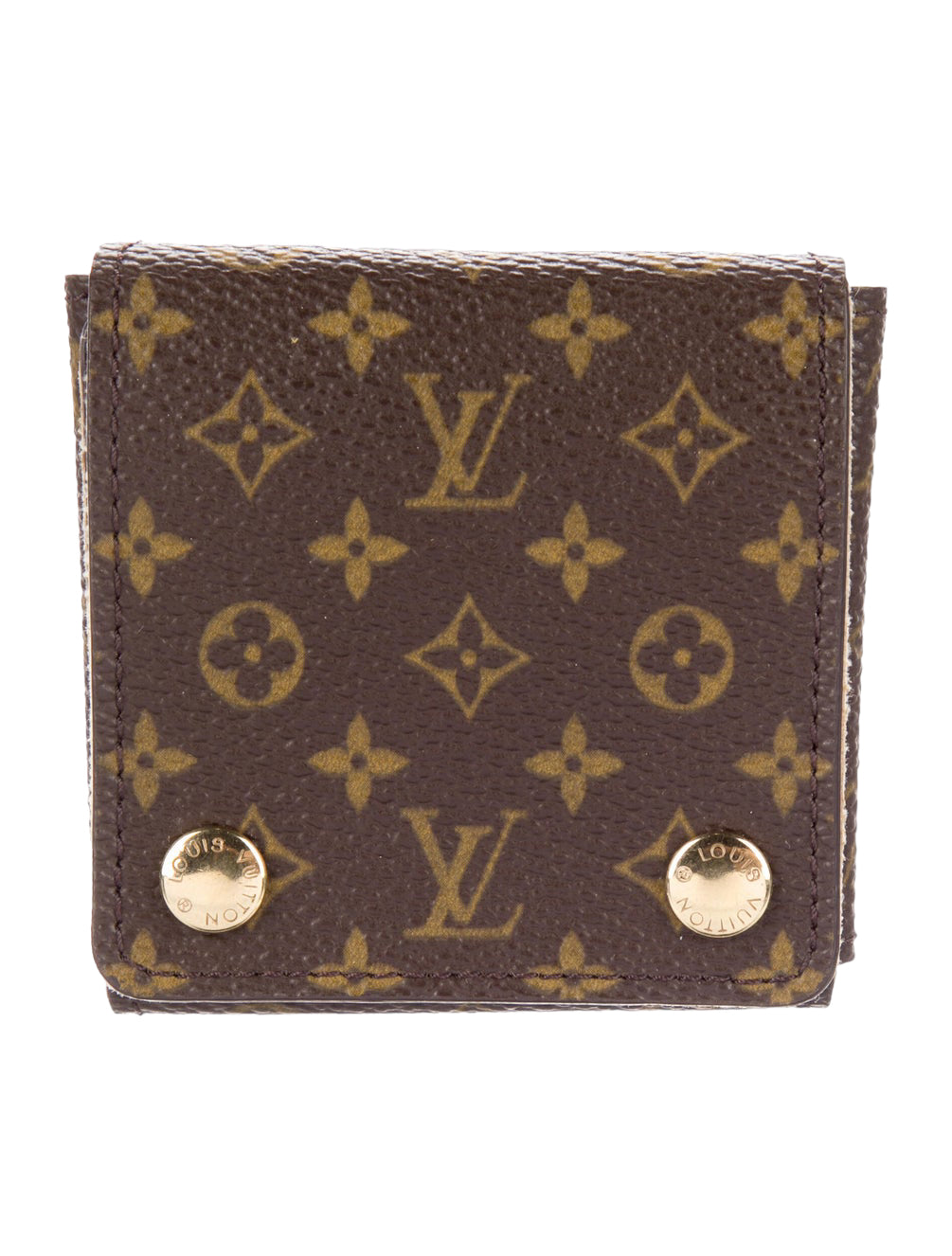 Louis Vuitton Monogram Canvas Folding Jewelry Case at 1stDibs