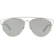 Load image into Gallery viewer, CHRISTIAN DIOR S/S 2015 &quot;Technologic&quot; Mirrored Lens Cut Out Aviator Sunglasses