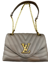 Load image into Gallery viewer, Louis Vuitton New Wave Chain Bag in Taupe