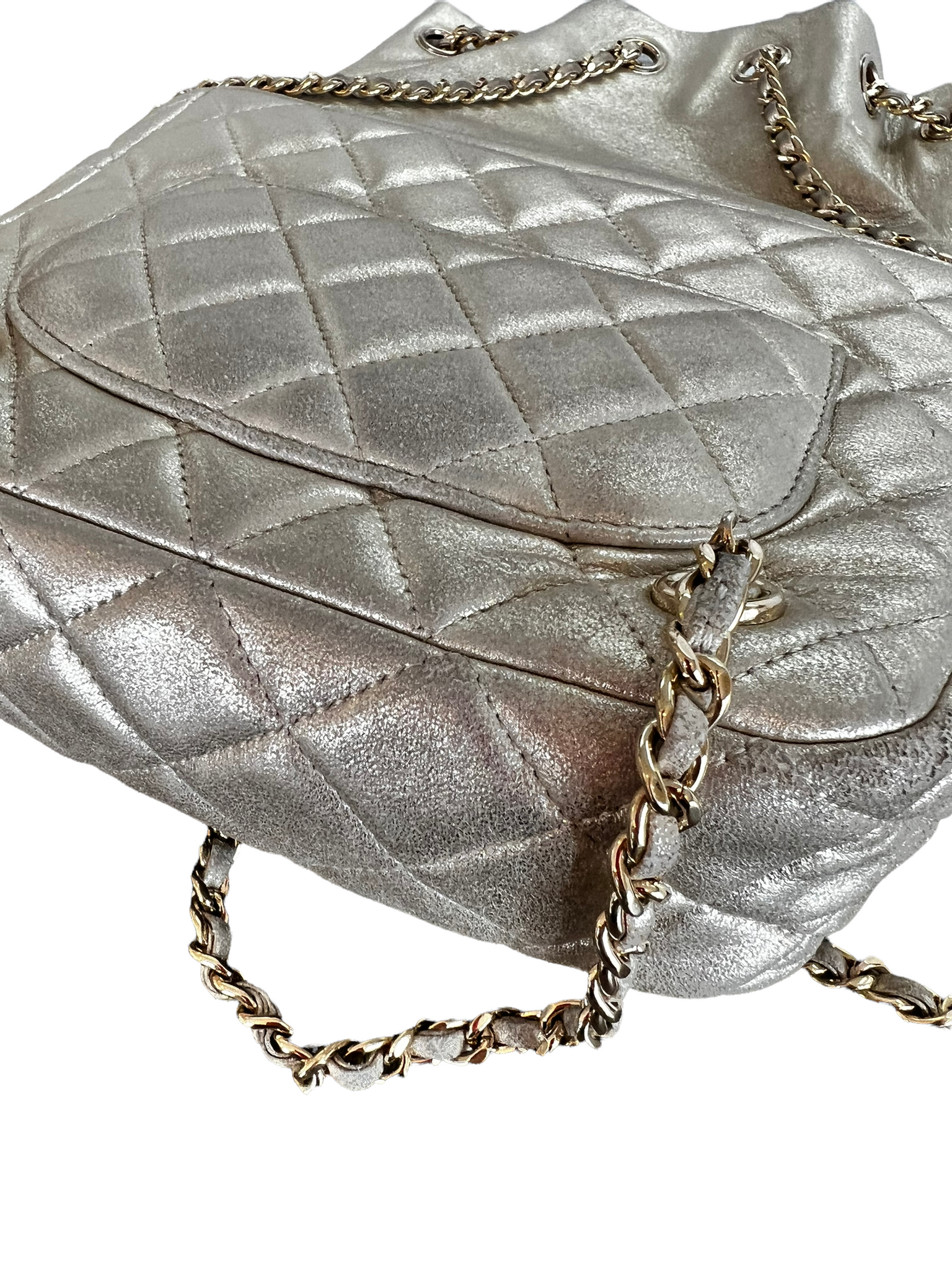 Chanel Metallic Light Gold Lambskin Quilted Small Seoul Backpack – The Bag  Broker